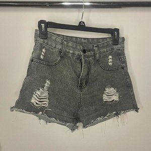High Waisted Jean Shorts